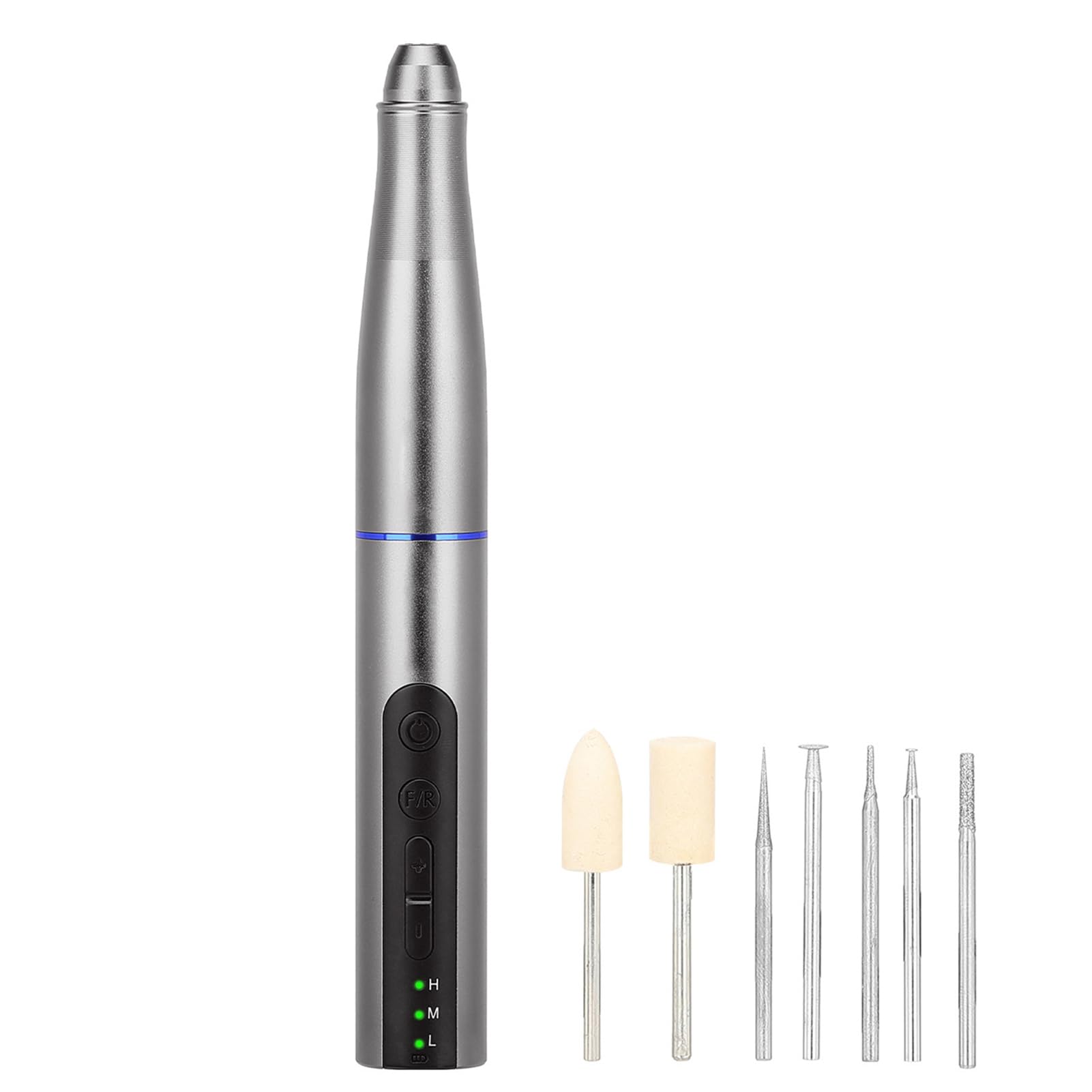 Ausla Penna da Incisione Senza Fili, 18000 Giri/min, 3 velocità, Luce LED