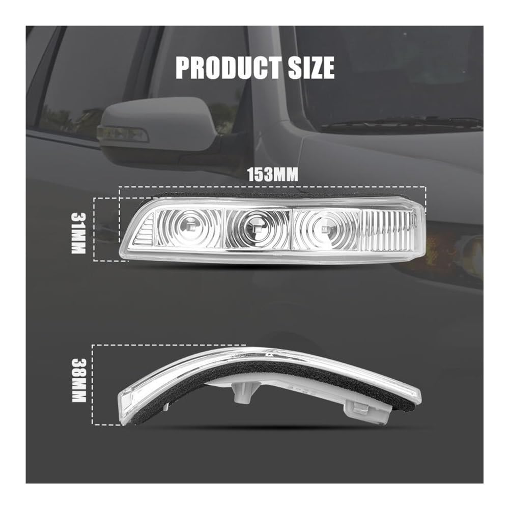 retrovisore Segnale svolta Light Per Auto Indicatore Luminoso Di Segnale A LED