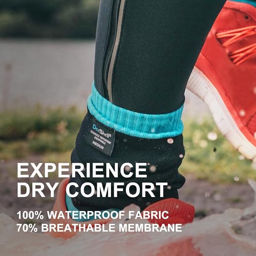 [デックスシェル] 防水通気靴下 Coolvent socks (クールベント ソックス) DS628 アクアブルーストライプ L 2枚目