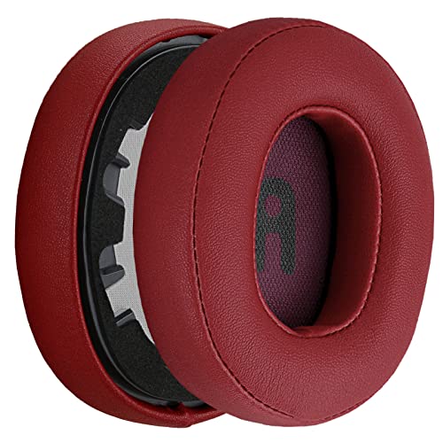 Image of Geekria Replacement Ear Pads Compatible with JBL Tune720BT / Tune750BTNC / Tune710BT / Tune700BT / Tune760NC / Tune770NC Wireless Over-Ear Headphones Ear Cushions, Repair Parts (Red)
