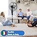 ARDES|AR5S41PBT Ventilador de Pedestal con Telemando Imagen de ARDES|AR5S41PBT Ventilador de Pedestal con Telemando