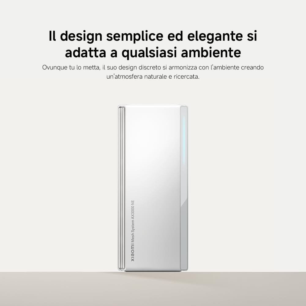 Router WiFi6 AX3000 - Porta Gigabit, Rete Mesh Integrata, Velocità Massime WiFi6