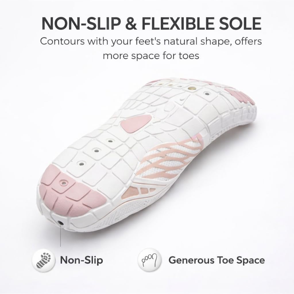 Bodybite BAREON Scarpe da donna a piedi nudi – Scarpe flessibili minimal, traspiranti e leggere, suola antiscivolo, per tutti i giorni e il tempo libero