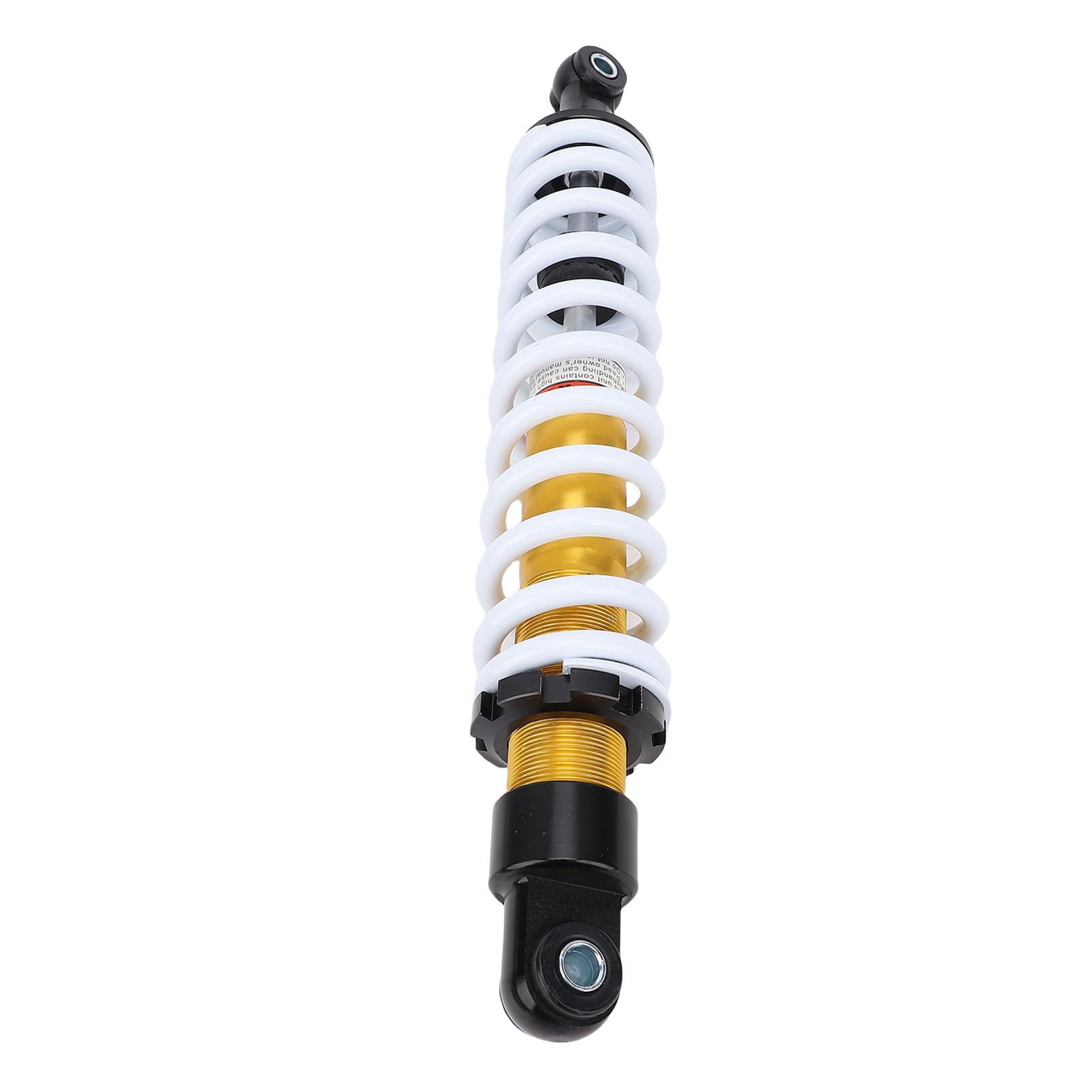 Agrandis d'amortisseur à Usage Lourd de 400 Mm Distance de 10 Mm de Diamètre Amortissement Réglable à Ressort pour Moto ATV UTV Quad Dirt Bike Go Kart Scooter