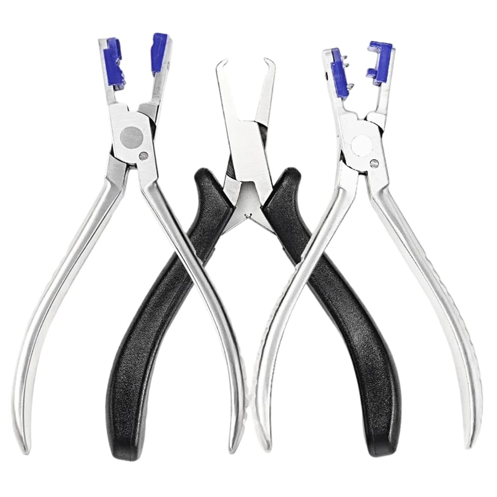 Aundhegrtt As Shown Stainless Steel Frames Compatible Optical Tools Pliers Set For Eyeglasses Repair Maintenance Disassembly Tool Kit Shop Rimless