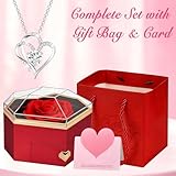 Zoom IMG-1 rosa eterna stabilizzata regalo donna Zoom IMG-1 rosa eterna stabilizzata regalo donna