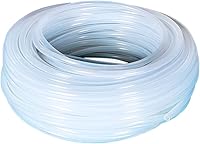 Food Grade Silicone Tubing 10mm (3/8") ID x 13mm OD 10M/33FT Clear High-Temp Hose for Home Brewing, Aquarium, Liquid Transfer