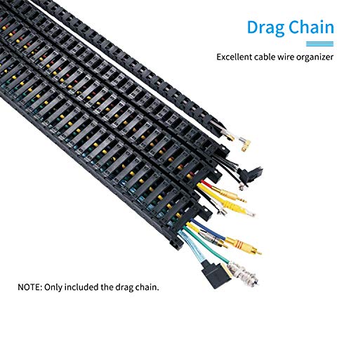 pedkit 1m / 3,3 pés Transmissão Drag Chain Towline 10 * 20mm Interior 29mm Raio de giro para impress