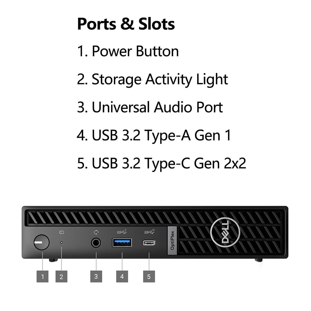 Amazon.com: Dell OptiPlex 7000 Mini Desktop Computers, Pro Micro