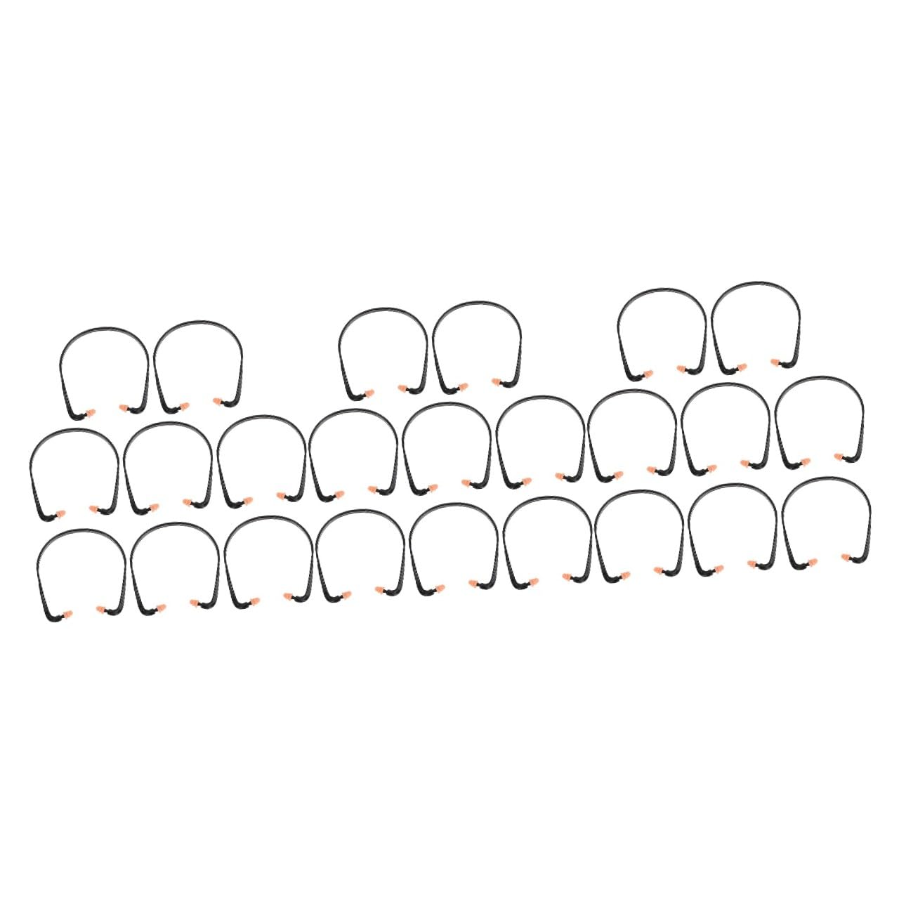 24piezas Tapones De Silicona Para Reducción De Ruido Aislantes Auditivos Para Trabajo y Sueño Protección Eficaz Ruido Confortables y Reutilizables