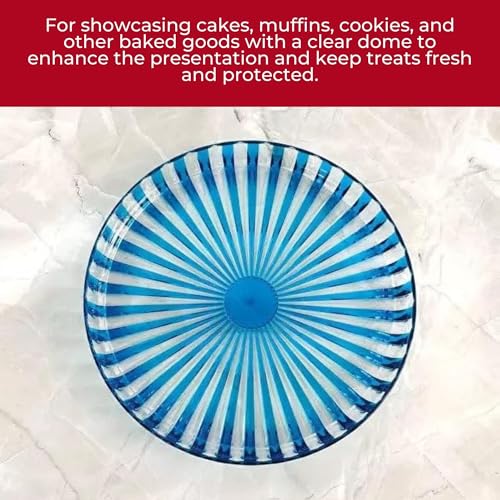 GUZZINI - Tortenclocke Dolcevita, Bio-Based Plastic, Turquoise, 31x31xh16