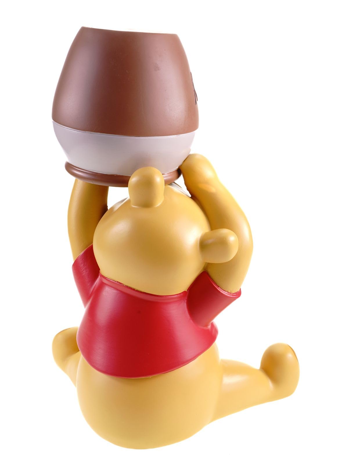 Gartenfigur Winnie Pooh 40 cm Dekorative Polyresin-Figur für Garten und Terrasse - Liebevolle Disney-Deko mit Honigtopf, 41,5 x 30,2 x 18,6 cm - Perfekte Geschenkidee für Disney-Fans