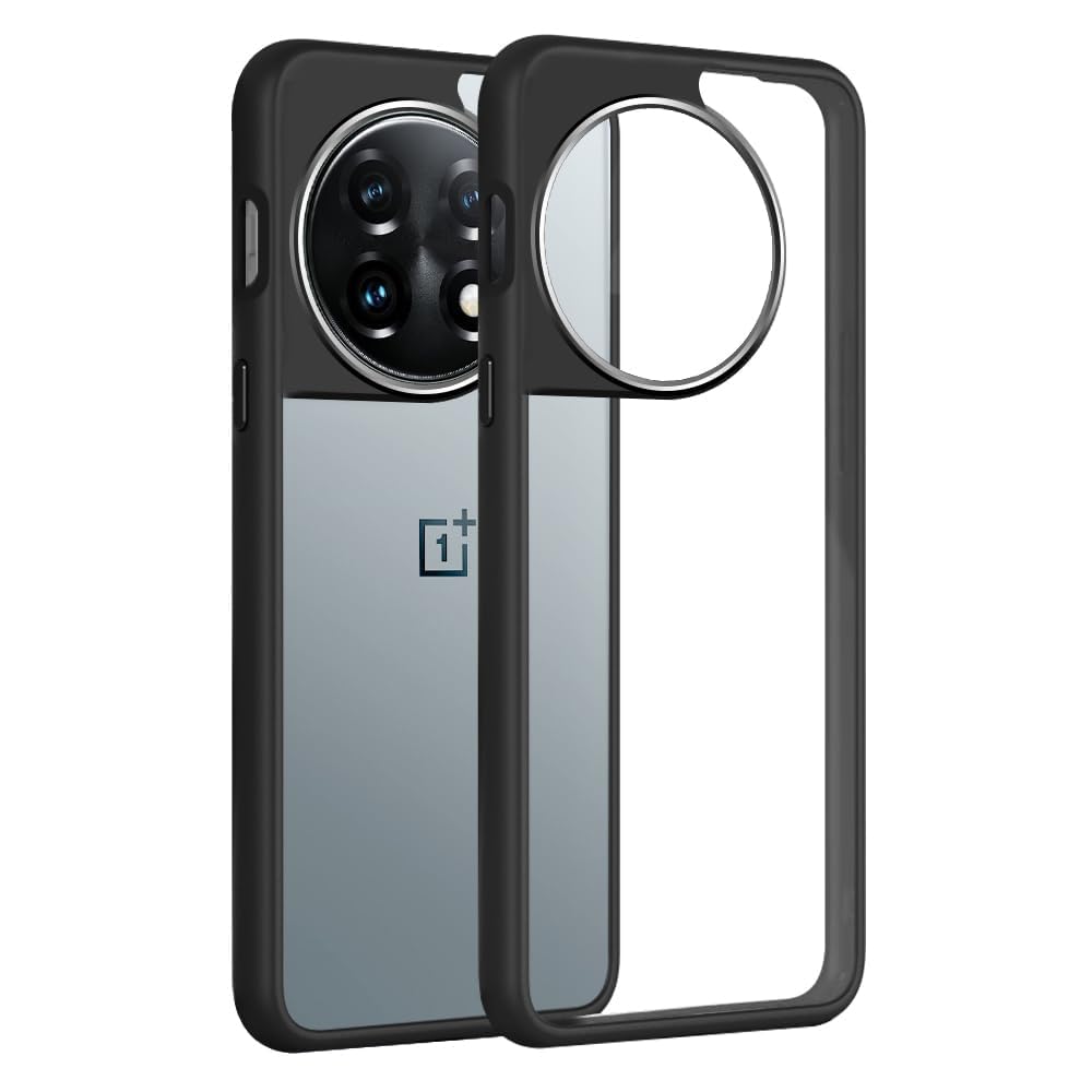 Winble Back Case Cover for OnePlus 11R 5G Back Cover Metal Camera Guard Acrylic Clear Protective Back Cover for OnePlus 11R 5G / One Plus 11R 5G (Black) (B0CFYKJMDP) Amazon Price History, Amazon Price Tracker