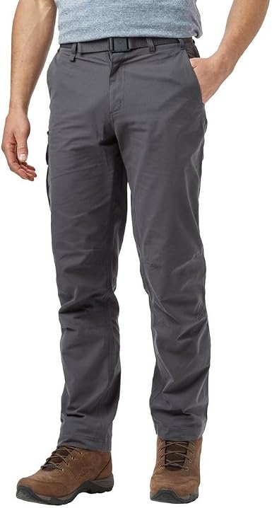 Gris Brasher Pantalones para Caminar Hombre Ropa al Aire Libre un Color,  Gris, 81cm : Amazon.es: Ropa