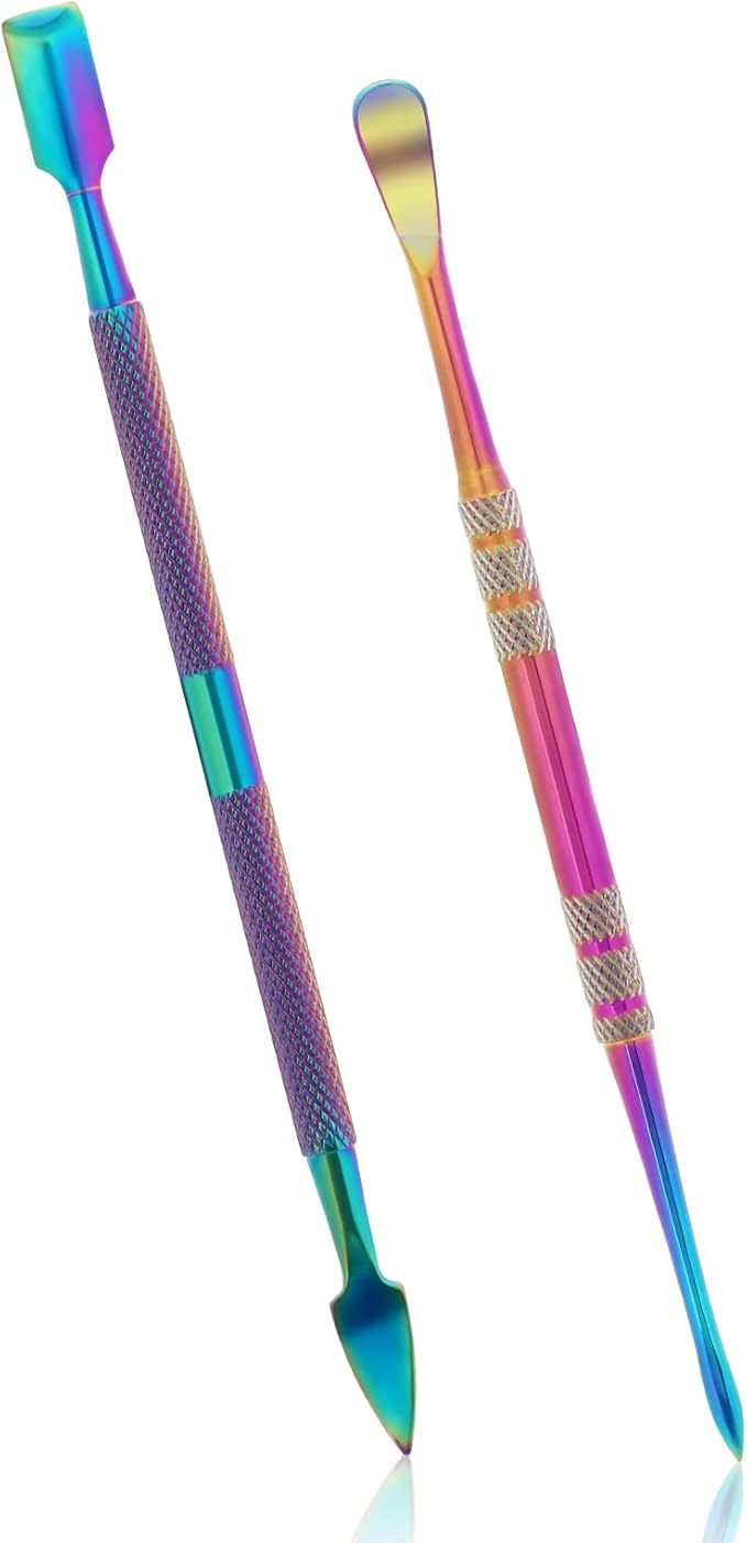 Prasacco 2 Pieces Wax Carving Tools, 4.7inch Stainless Steel Carving