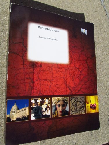 Edpsych: Modules Custom 0390197793 Book Cover