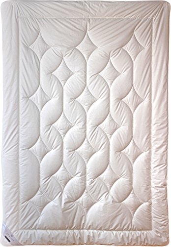 Billerbeck Steppbett Seide champagner Größe 200x200 cm