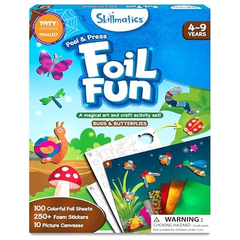 Skillmatics Foil Fun Bugs & Butterflies Kit Cover