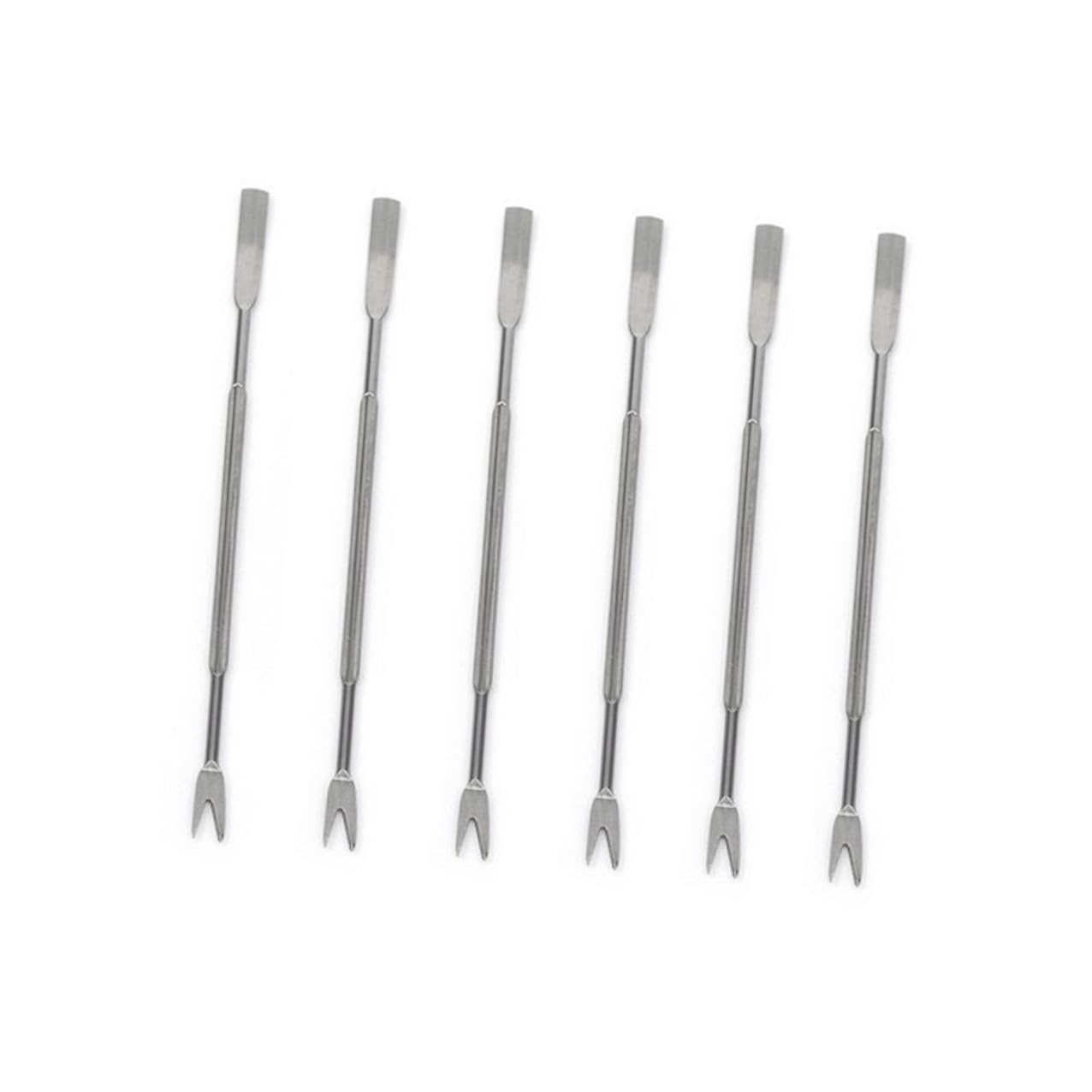 BESPORTBLE Set Utensili Frutti di Mare 12 Pezzi in Nylon Argento