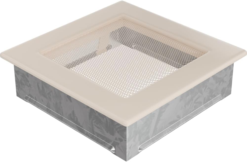 Fireplace Grille Cream Grille 17 x 17 KRATKI