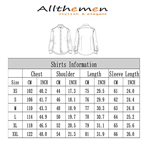 Allthemen Mens Dress Shirts Long Sleeve Funky Printed Linen Shirt Casual Shirt Fancy Floral Tops Unique Pattern, Flower, M steampunk buy now online Allthemen Mens Dress Shirts Long Sleeve Funky Printed Linen Shirt Casual Shirt Fancy Floral Tops Unique Pattern, Flower, M steampunk buy now online