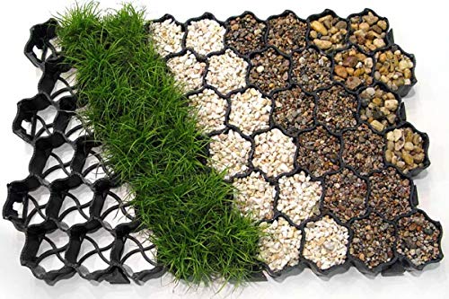 12 Stück 40RLG Rasengitterplatten 60x40x4cm Rasenwabe Paddockplatte Bodengitter