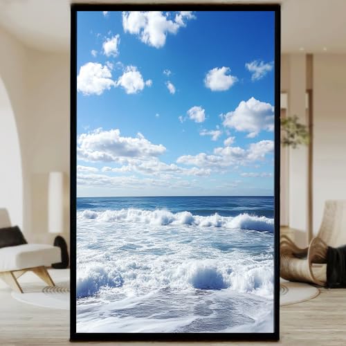 Vinilo Decorativo Adhesivo para Ventana Modern Ocean 15.7x23.6 pulgadas miniatura 2