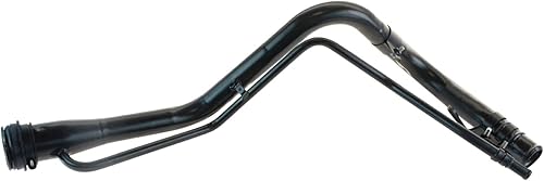 Vista 144 de TRQ Cuello de llenado de depósito de combustible negro compatible con Toyota Sienna 2004-2010