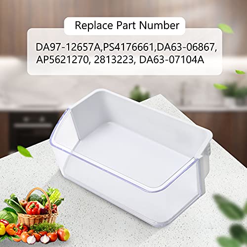 DA97-12657A-Refrigerator-Door-Shelf-Replacement-Compatible-with-Samsung-RF260BEAESG-RF261BEAESP-RF262BEAESR-NO-PS4176661DA63-06867-AP5621270-Left