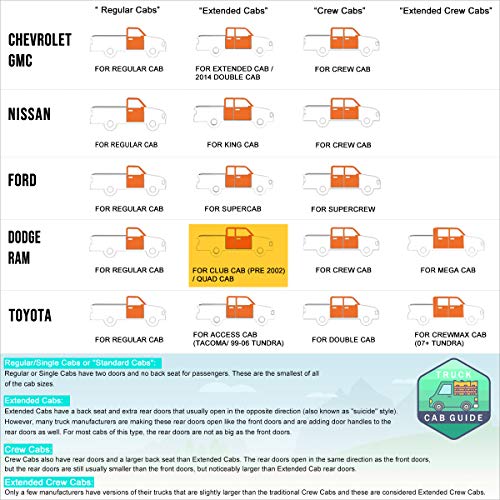 6 Inch Running Boards/Side Steps/Nerf Bars Compatible With Dodge Ram Extended/Quad Cab 09-22 #TOP5