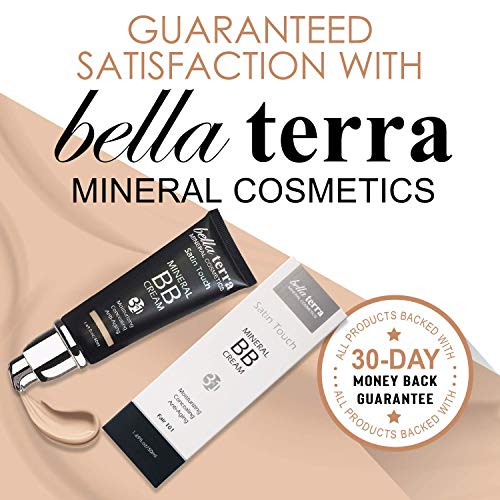 Bellaterra Cosmetics BB Cream Tinted Moisturizer Mineral Foundation, All Shades 1.69oz - Fair 101