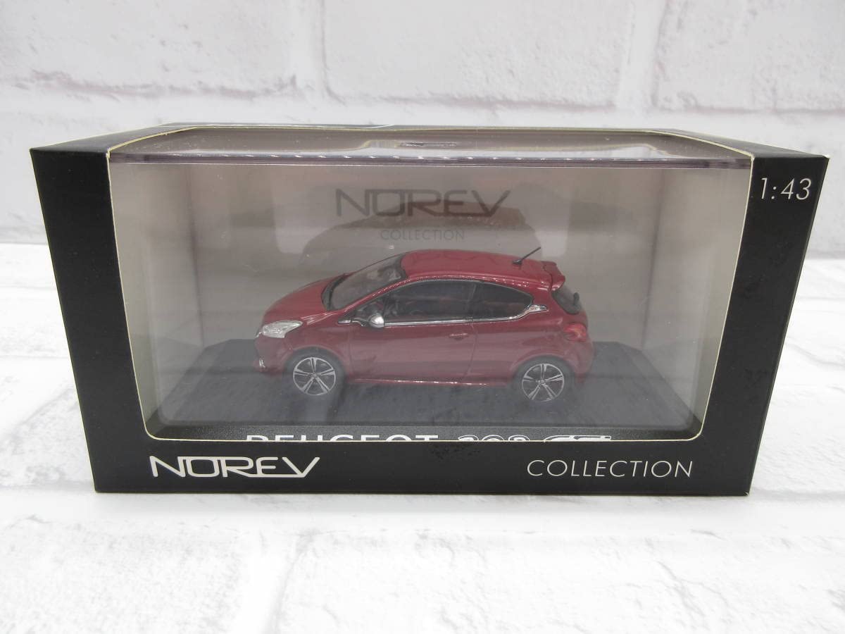 Amazon | ミニカー 1/43 ノレブ プジョー 208 GTI レッド モデルカー
