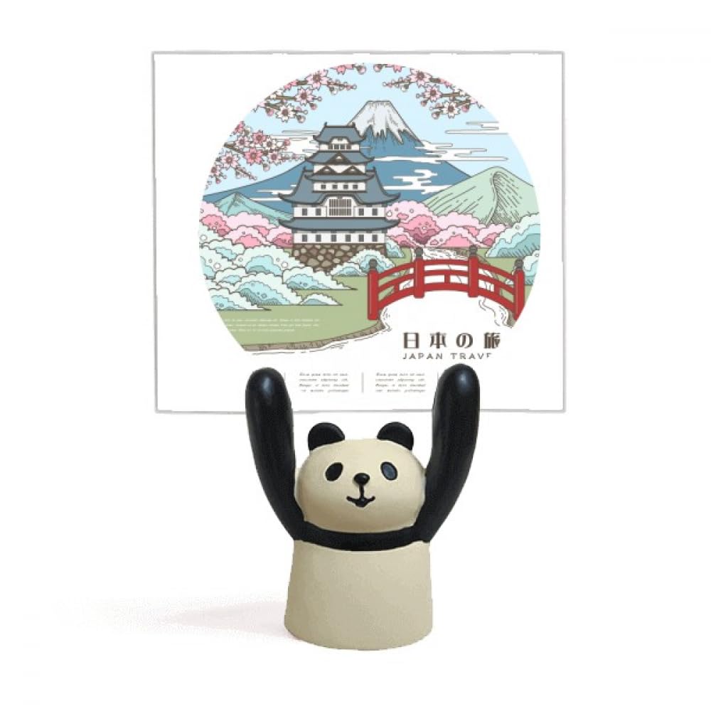 Support pour mémo panda Mount Japan Ukiyo-e pour ne plus oublier vos notes