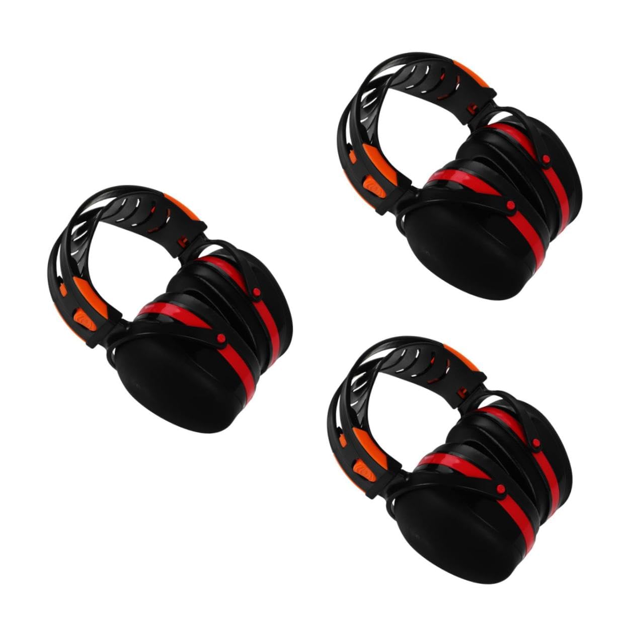 Homoyoyo 3pezzi Cuffie Antirumore Regolabili Per Riduzione Del Earmuff Per Protezione Officina e Concerti Comfort Per Adulti e