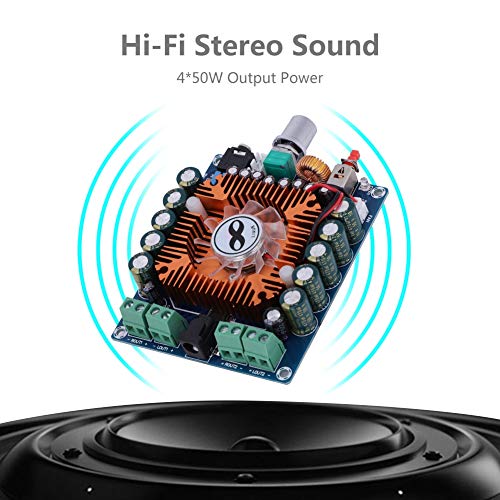 Amplificateur stéréo HiFi 4 canaux Annadue 50W DC 12V - 2