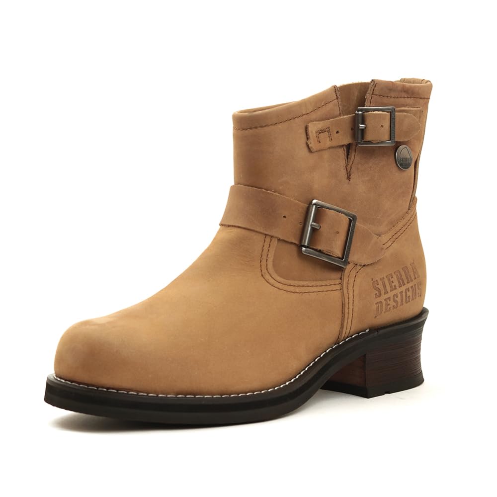 SIERRA DESIGNS シエラデザインズ　牛革エンジニアブーツ SIERRA DESIGNS シエラデザインズ 本革 バイカーブーツ メンズ