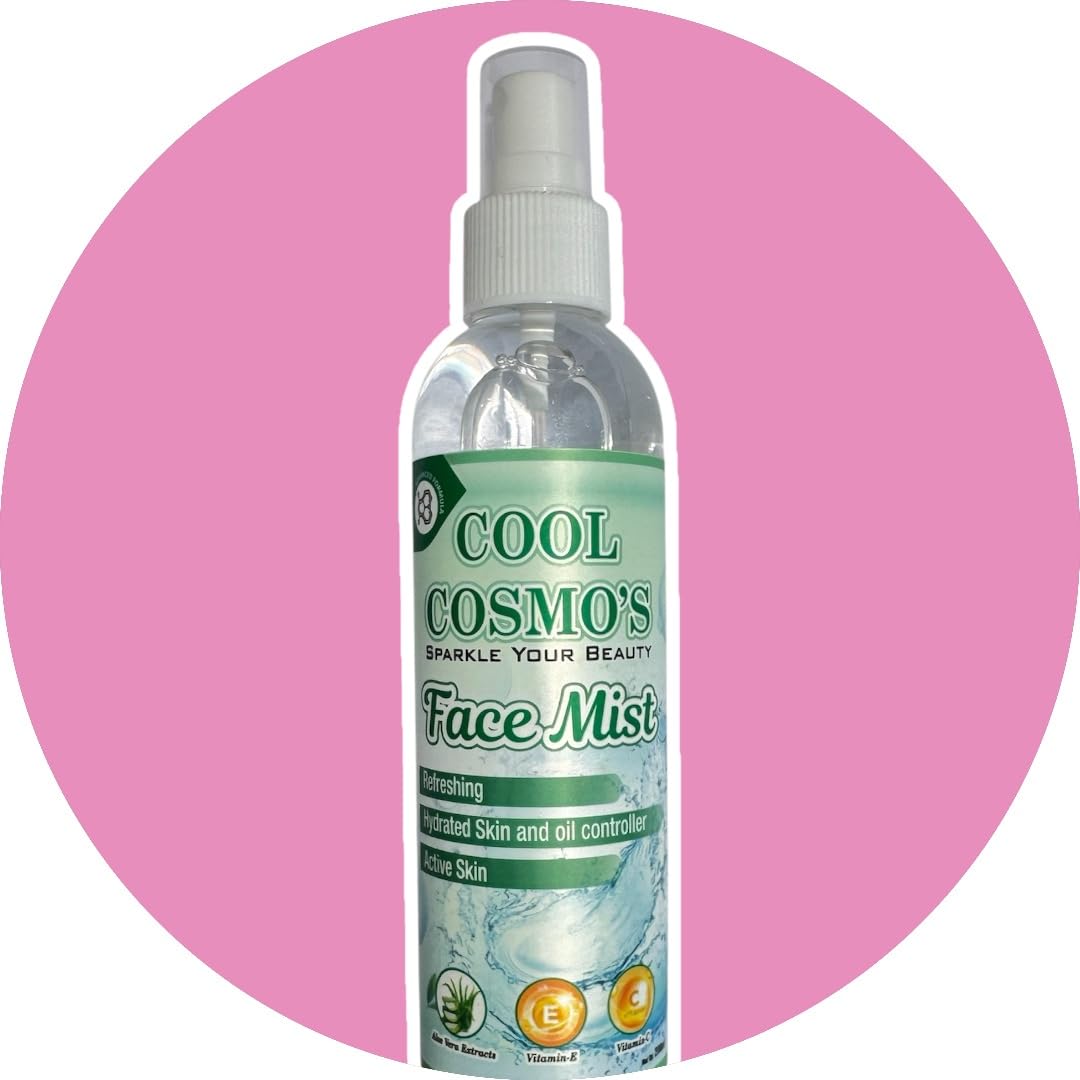 Premium pre and post face makeup Face wash spray, Refreshing and cooling, Hydrating face cleanser face cleanser for men and women Oil Control Spray with Aloe Vera, Vitamin E and C- 200ml-image-10