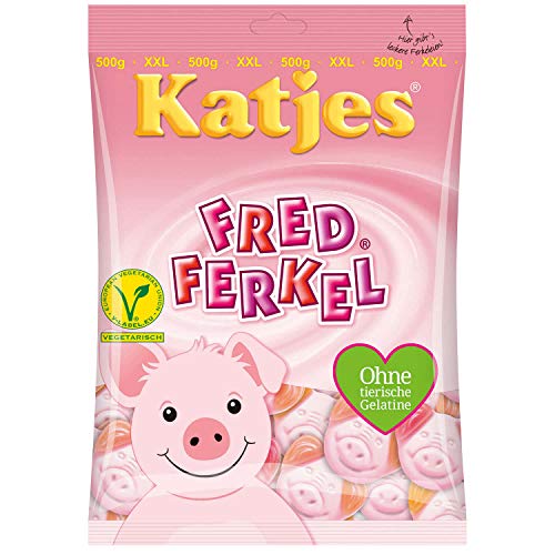 Katjes Fred Ferkel (Vegetariano) - 3 x 500 g |