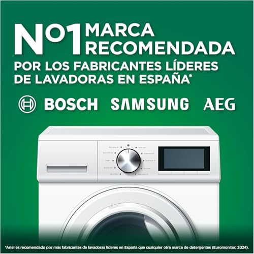 Miniatura 4 de ARIEL PODS Todo en 1 Detergente Lavadora Liquido 60 Capsulas/Pastillas, Jabon Frescor Alpino, 5 Acciones para una Limpieza Brillante en Frio