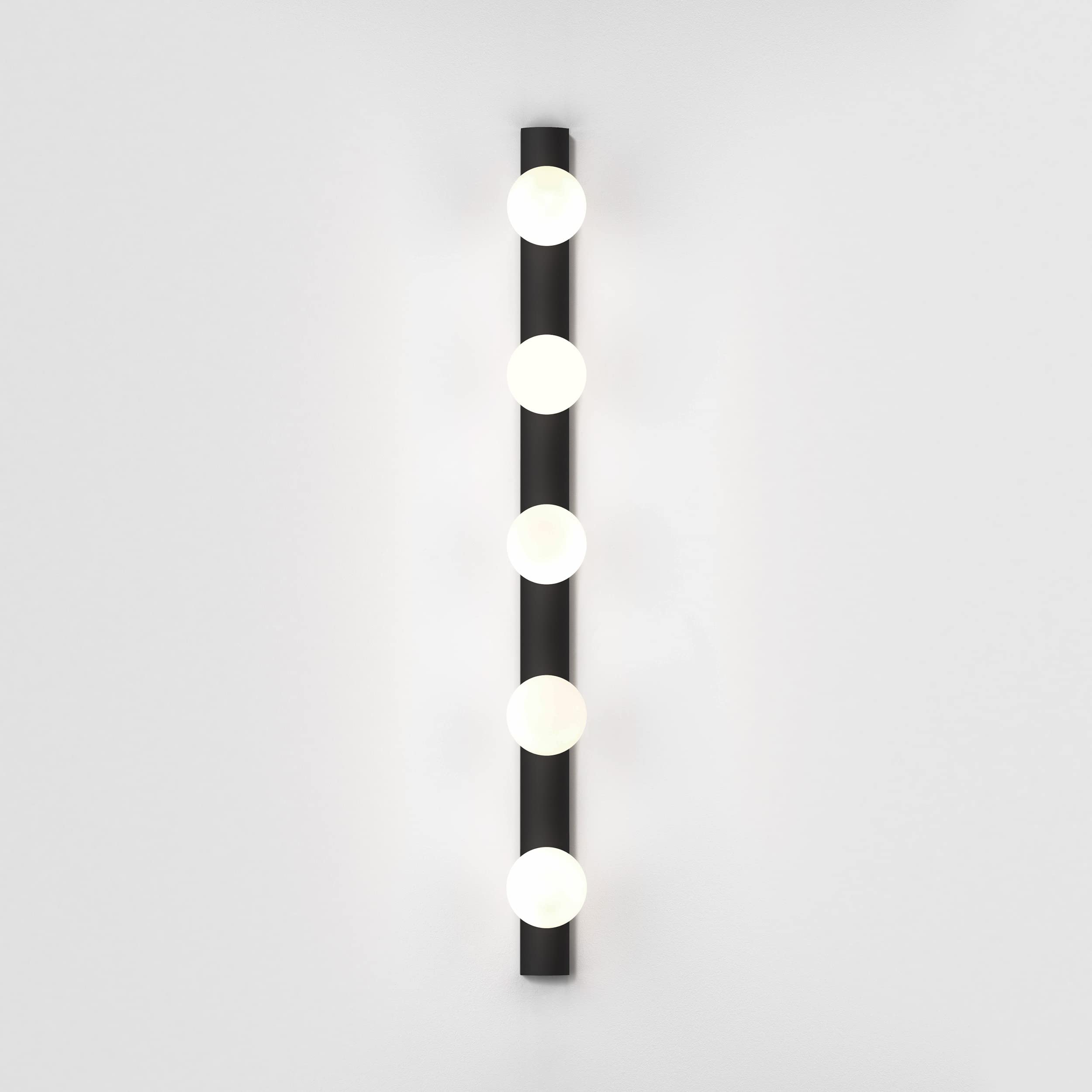 Astro Cabaret 5 II 1087008 - Lampada da parete per bagno, classe IP44, colore: Nero opaco