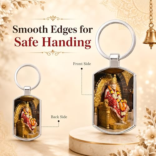 Image of Premium Printed Metal Keychain for Men & Women | High-Definition Artwork Print | Durable Key Ring for Car, Bike, Home & Office Keys | Stylish Decorative Key Holder Gift