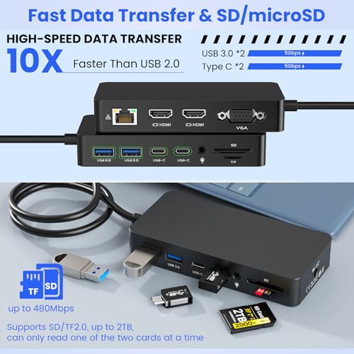 Pro professional laptop docking station