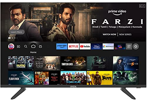 Onida 108 cm (43 inches) Full HD Smart LED Fire TV 43FIF3 (Black)