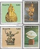 1976 esculturas. Prophila Collection Brasil 1570-1573 (Completa.edición.) Usado 1976 esculturas (Sellos para los coleccionistas) esculturas