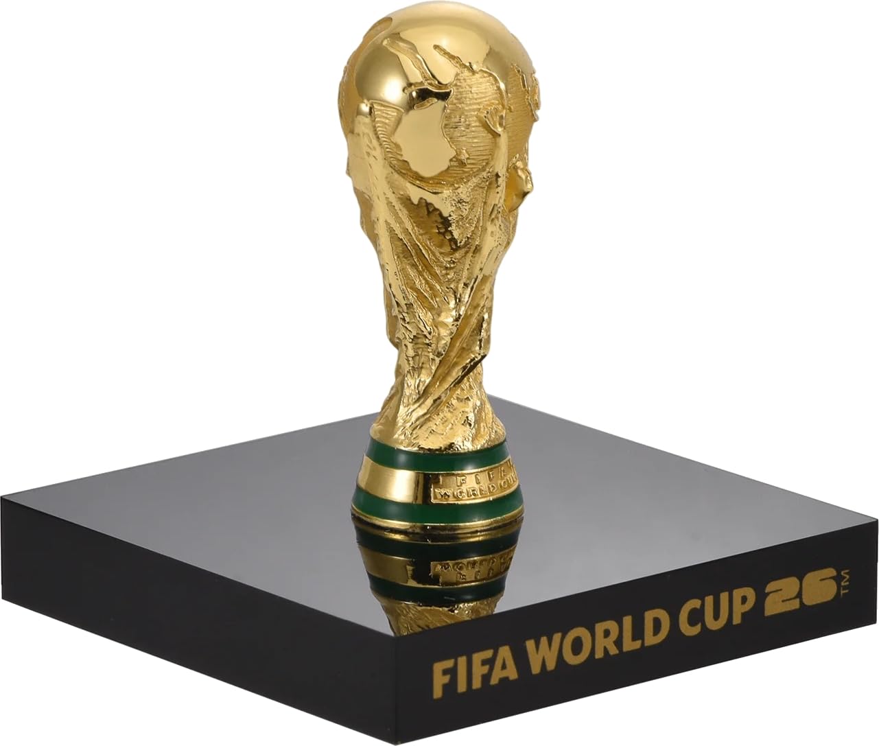 Réplica del Trofeo de Cubo 3D con Licencia Oficial de la Copa Mundial de la FIFA 2026