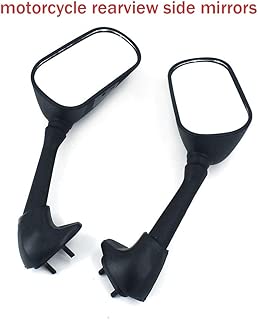 Rear View Side Mirrors Motorcycle Integrated Mirror For Yamaha YZF R1 2002-2006 YZF-01 YZFR1 02-06 2002 2003 2004 2005 2006 Sport Bike With 2Pcs Plastic Mirror Black - coolthings.us