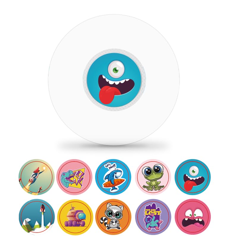 Libre 2 Sensor Covers Stickers 100% Waterproof Adhesive Patches for Libre Sensor Latex-Free and Hypoallergenic 14Days Long Stay