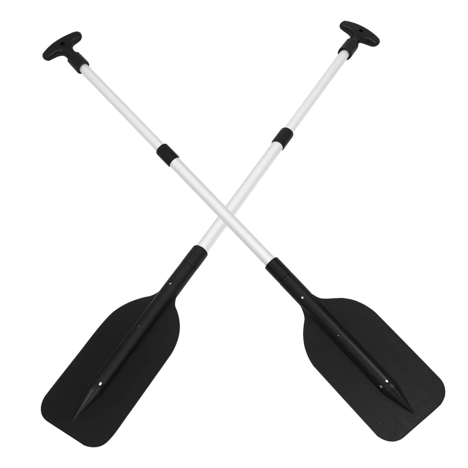 BESPORTBLE Telescopic Kayak Paddle: 2 Pack 22-41inch Aluminum Alloy Boat Oars Collapsible Paddle for Boat Kayaking Rafting Canoe Outdoor Kayak Water Sports