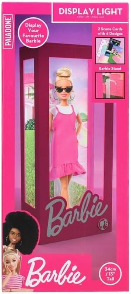 Amazon.co.jp : Paladone バービー人形ディスプレイケースライト 高さ