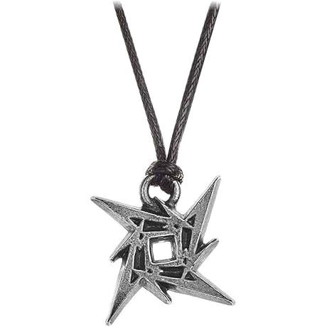 Mettalica Ninja Star Neckwear Pendant